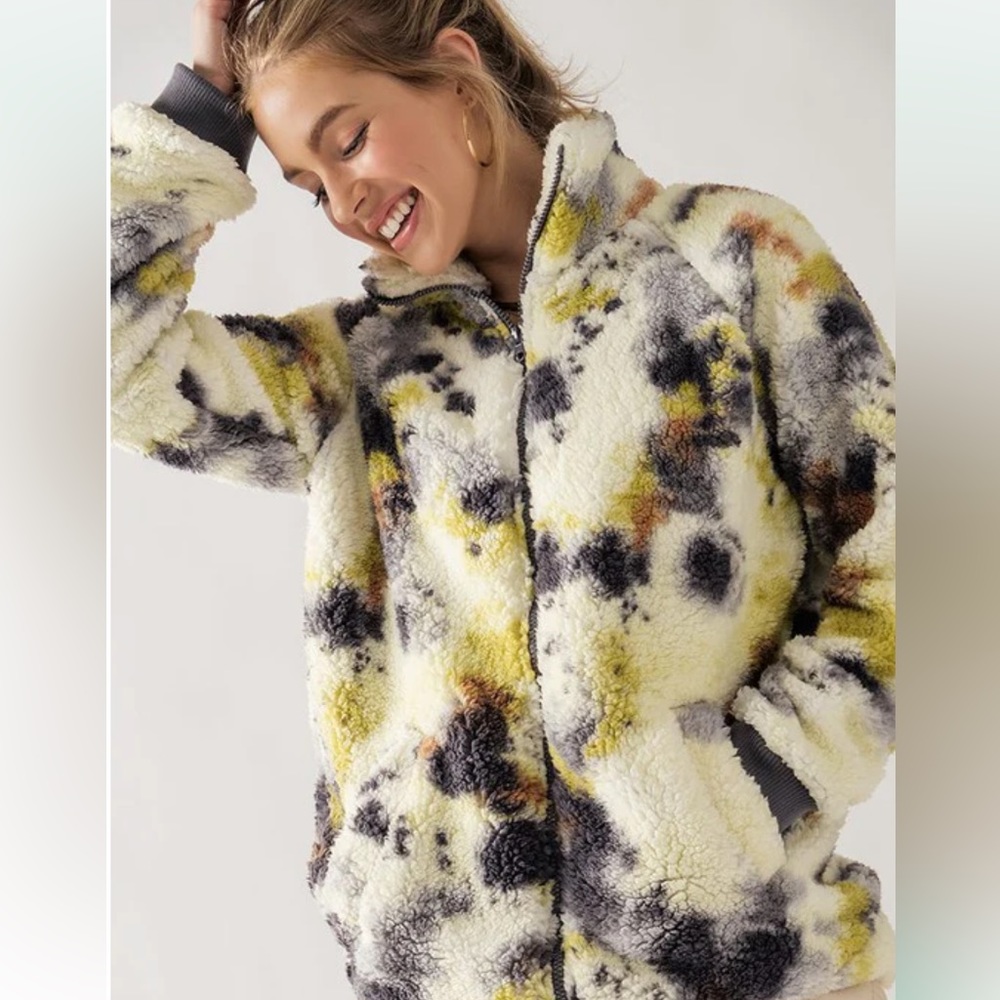 Mono B Super soft teddy coat size large
